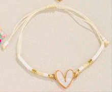 Beaded Heart Bracelets