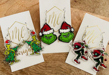 Grinch Earrings