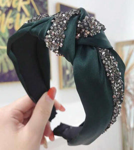 Crystallized Rhinestone Knot Headband