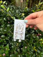 Baseball Triple Tiered Earrings