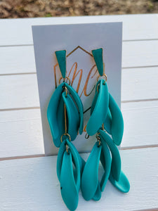 New Tulip Petal Earrings