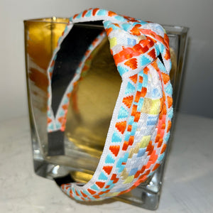 Embroidered Patterned Headband