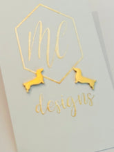 Simple Dashshund Studs