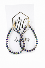 TearDrop Stone Beaded Earrings