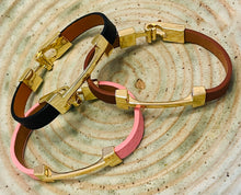 H Leather Bracelets