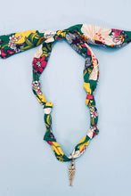 Handcrafted Scarf Interchangeable Charm Necklace