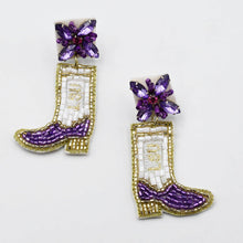 GAME DAY BOOT EARRINGS