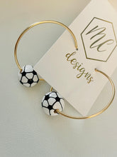 Sports Hoop Earrings