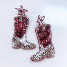 GAME DAY BOOT EARRINGS