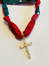 Handmade Christmas Scarf Necklaces