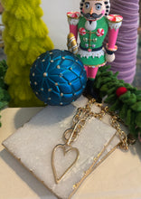 Chunky Chain Heart Necklace