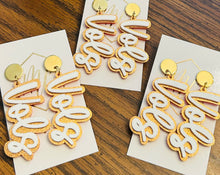 Tennessee TN Vols Beaded Game Day Earrings