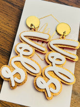 Tennessee TN Vols Beaded Game Day Earrings