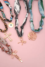 HANDMADE SCARF NECKLACE - HEART