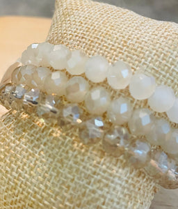 Neutral Beaded Bracelet Sets
