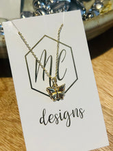 Simple butterfly necklace