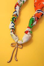 HANDMADE SCARF NECKLACE - HEART
