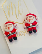 Small Santa Studs