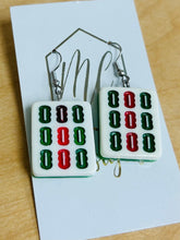 Traditional Mahjong Tile Earrings