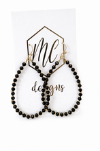 TearDrop Stone Beaded Earrings