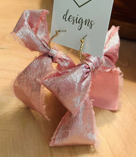 Satin Bow Earrings