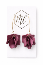 Drop Petal Flower Earrings
