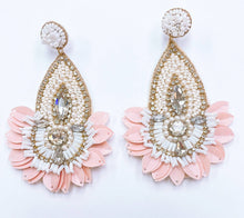 Unique Statement Sequin Beaded Earrings