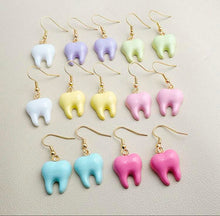 Teeth Acrylic Dangle Earrings