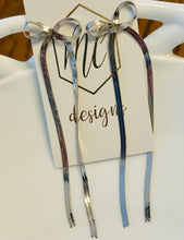 Thick Chain Bow Earrings