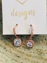 Dangly Rhinestone Earrings