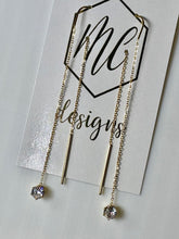 Threaded Threader Earrings