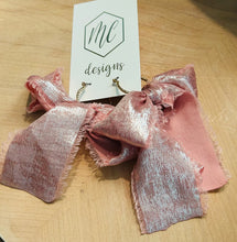 Satin Bow Earrings