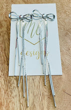 Bow Chain Earrings