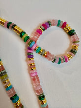 Natural Stone Beaded Choker Necklace