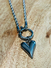 Chunky Chain Heart Necklace