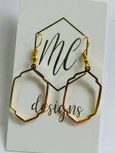 Simple Gold Geometric Earrings