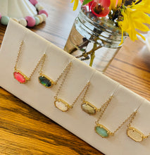 Oval Faceted Necklaces
