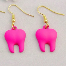 Teeth Acrylic Dangle Earrings