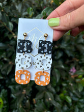 Boo Word Halloween Earrings