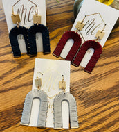 Arch Threaded Earrings