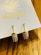 Rhinestone Edgy Huggies