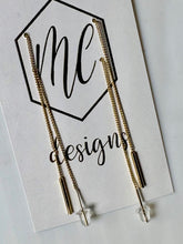 Threaded Threader Earrings