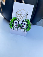 Beetlejuice Earrings ￼