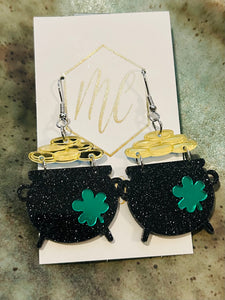 St Patrick’s Day Earrings