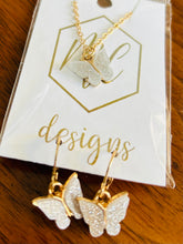 Butterfly Necklace and Earring Set