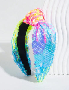 Bright Sequin Fun Headbands