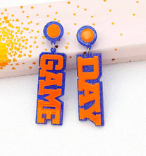 Game Day Acrylic Glitter Earrings