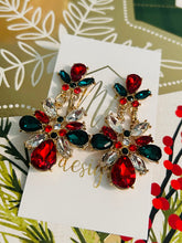 Christmas Jeweled Earrings