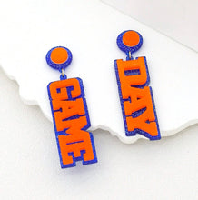 Game Day Acrylic Glitter Earrings