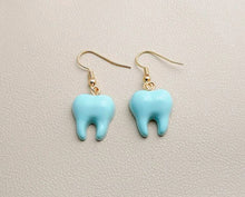 Teeth Acrylic Dangle Earrings